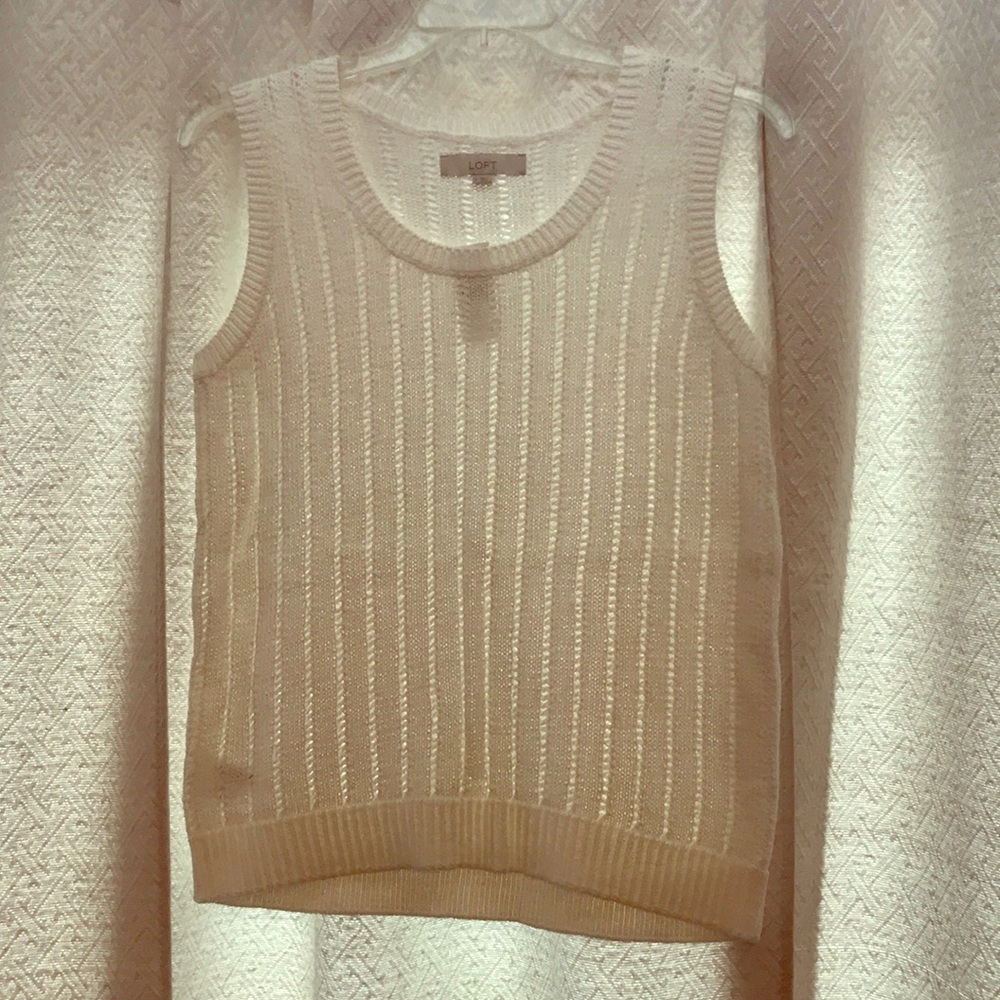 Brand New White Knit Top
